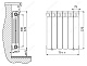 Rifar Радиатор Base 350 6 секций – картинка-6