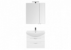 Aquanet Мебель для ванной Ирвин 75 белая – фотография-3