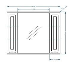 Stella Polare Мебель для ванной Кармела 100 ольха белая – фотография-10