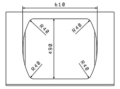 Florentina Мойка гранитная Нире 630 мокко – фотография-3