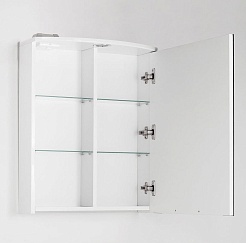 Style Line Зеркальный шкаф Жасмин-2 500/С Люкс белый – фотография-5