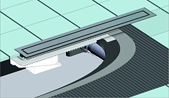 BERGES Wasserhaus Душевой лоток Top Stark 700 091050 хром глянец – фотография-6