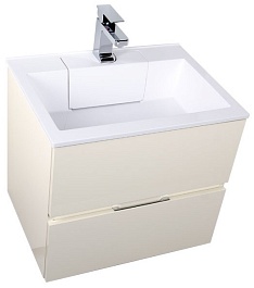 Aquanet Тумба с раковиной "Алвита 60" крем – фотография-6