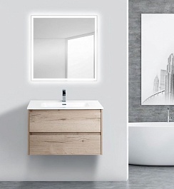 BelBagno Тумба с раковиной KRAFT 900 Rovere Galifax Bianco – фотография-3