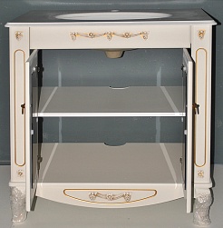 Атолл Тумба с раковиной "Верона 85" дорато витрина – фотография-7