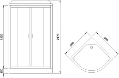 Royal Bath Душевая кабина RB90HK4-MM – фотография-5