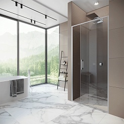 Alex Baitler Душевая дверь в нишу AB61C110 – фотография-2