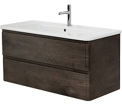 BelBagno Тумба под раковину Albano-Cer 105 подвесная Rovere Nature Grigio – фотография-1