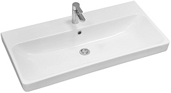 Onika Мебель для ванной Айленд 90 с б/к графит/дуб крафт – фотография-14