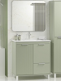 Brevita Мебель для ванной Risacca Pistachio 80 фисташковый – фотография-1