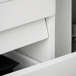 Vivon Тумба под раковину Atwood 80 напольная белая матовая – фотография-9