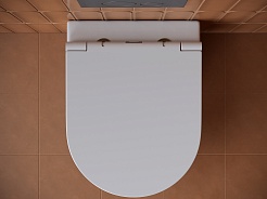 Ceramicanova Подвесной унитаз Rimless Forma CN3011 белый – фотография-2