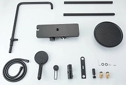 Gappo Смеситель для вынны G96 G2496-26 черная – фотография-2