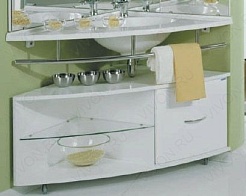 Акватон Тумба с раковиной "Корнер 100" L – фотография-2