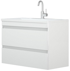 Corozo Тумба под раковину Алабама 80 Z2 белая – фотография-1