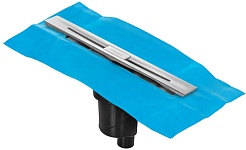 BERGES Wasserhaus Душевой лоток Simpel 600 090011 хром матовый – фотография-1