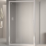 RGW Душевой уголок Passage PA-76 (PA-016 + Z-050-2) 160x120 профиль хром стекло прозрачное