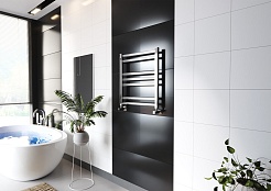 Lemark Полотенцесушитель водяной Melange П7 500x600 хром – фотография-3