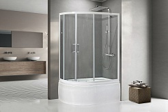 Royal Bath Душевой уголок RB 8120BK-T R – фотография-2