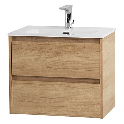 BelBagno Тумба с раковиной Kraft 39 50 подвесная Rovere Nebrasca Nature – фотография-1