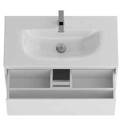 BelBagno Тумба с раковиной Kraft 39 80 напольная Bianco Opaco с раковиной BB-8099-3-80 – фотография-6