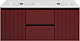 Brevita Тумба под раковину Wine 120 подвесная бордовая – фотография-15