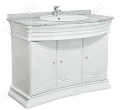 Aquanet Тумба с раковиной Греция 110 (swarovski) (171545) – фотография-2