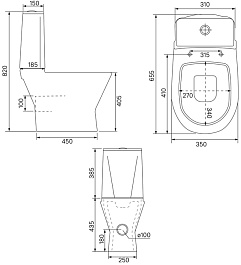 Iddis Унитаз компакт Edifice EDI2DSEi24 – фотография-9
