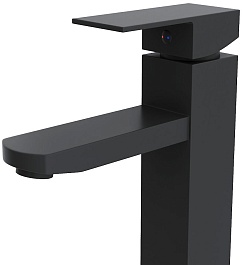 Teymi Смеситель для раковины чаши Helmi Pro T10212 черный матовый – фотография-5