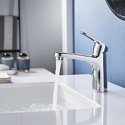 Rossinka Смеситель для раковины RS45-11 хром – фотография-2