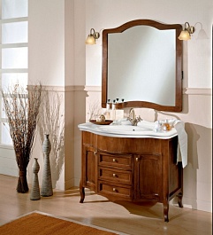 Cezares Зеркало PAOLINA-DUE Ciliegio Anticato – фотография-2