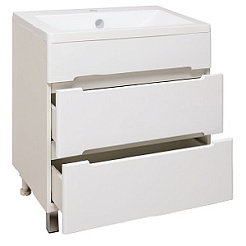 Runo Тумба с раковиной Парма 75 напольная – фотография-5