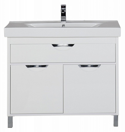 Aquanet Тумба с раковиной "Гретта 100" (179199) – картинка-3