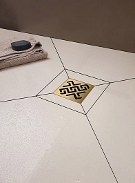 BERGES Wasserhaus Душевой трап Zentrum Antik 100 094464 бронза – фотография-3