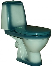 Rosa Унитаз-компакт Премьер зелёный – фотография-1