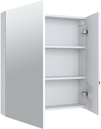 Runo Зеркальный шкаф Стокгольм 60 белый – фотография-2