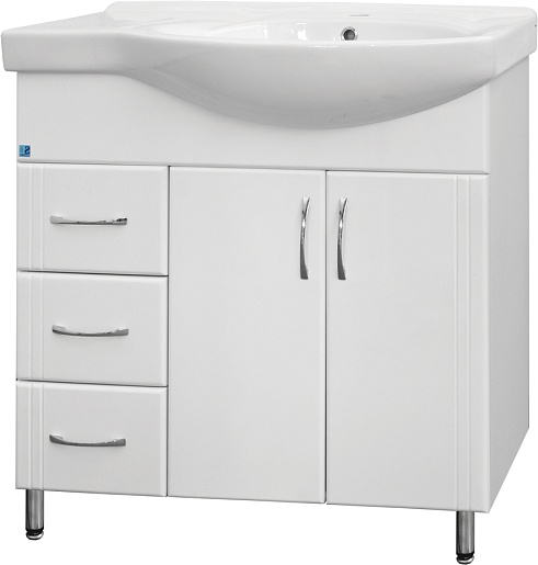 Style Line Мебель для ванной Стандарт №25 82 левая – фотография-2