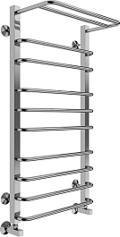 Terminus Полотенцесушитель водяной Арктур П10 500x1000 с полкой хром – фотография-2