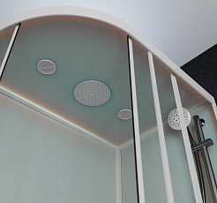 Frank Душевая кабина F412/2 R white с крышей – фотография-7