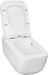 Azario Унитаз подвесной Flavia AZ-0076-UQ1 безободковый белый – фотография-7