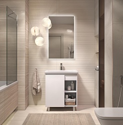 Vigo Мебель для ванной Milos 700-1-0 белая матовая – фотография-2