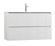 BelBagno Тумба с раковиной Uno mini 100 подвесная Bianco Opaco с раковиной BB-8099-3-100 – фотография-27