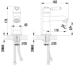 Lemark Смеситель "Villa LM4806B" для раковины – фотография-2