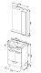 Aquanet Мебель для ванной "Асти 55 М" (180326) – картинка-14