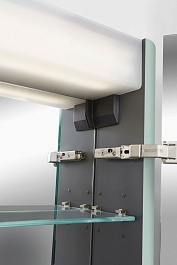 Am.Pm Мебель для ванной Sensation 100 светло-голубой, глянцевая – фотография-11