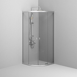 Am.Pm Душевой уголок X-Joy Twin Slide 80x80 W88G-205-080MT – фотография-3