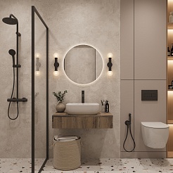 Зов Тумба под раковину Токио 80 древесина аттик – фотография-2