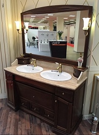 Opadiris Тумба с раковиной Лучия 150 нагал – фотография-2