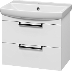 Misty Мебель для ванной Клермонт 60 подвесная белая – фотография-5