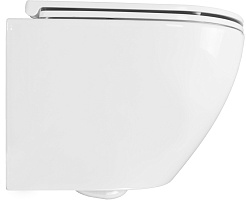 Azario Унитаз подвесной Grado AZ-0046N безободковый белый – фотография-3